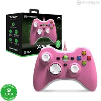 Hyperkin Manette filaire Xenon - Xbox X - S/Xbox1/PC (Rose) (PC, Xbox One S, Xbox Series S, Xbox Series X), Manette, Pink