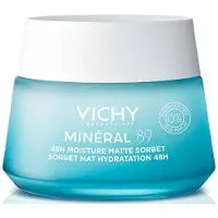 VICHY Minéral 89 Moisture Matte Sorbet crème sorbet pour peaux grasses et mixtes sans parfum 50 ml