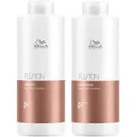 Wella Professionals Fusion Repair Shampoo and Conditioner Super Size Regime Bundle