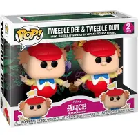 Funko POP! Pop! - Zestaw 2 figurek Disney: Tweedle Dee i Dum z Alicji w Krainie Czarów 70th