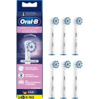 Oral-B Têtes De Brosse Sensitive 6pcs Blanc