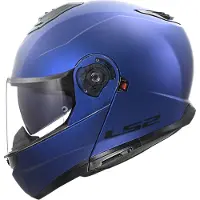 LS2 Helmets LS2 FF908 Strobe II Matt Navy Blue XXL Casque de moto Sécurité et style