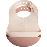 Trixie Bavoir silicone 2-pack - Mrs. Rabbit