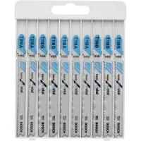 Bosch 2607010631 - Set 10 pièces lame de scie sauteuse Basic for Metal, T218A