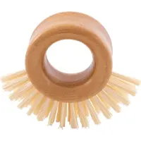 Point-Virgule Brosse Abrasive Avec Poignée Circulaire En Bambou - Rixx - Point Virgule
