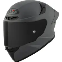 Kyt TT-Revo Plain, casque intégral ,Gris Mat ,S