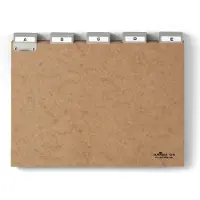Durable Cartes De Guidage Et Registres De Guidage En Aggloméré 1 PC 424511 (A4)