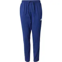 Adidas Pantalon de sport 'ESSENTIALS SMALL LOGO SINGLE JERSEY' bleu foncé / blanc