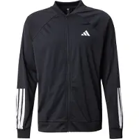 Adidas Vestes d’entraînement 'CLUB TENNIS 3-STRIPES KNITTED' noir / blanc