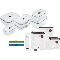 Zwilling Fresh+save Family Set Pourer And Cap Vacuum Packer Clair