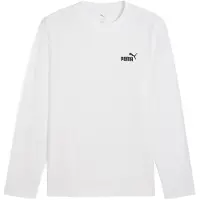 Puma Ess No 1 Logo Long Sleeve T-shirt Blanc L Homme