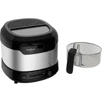 Tefal Uno FF215D Fritteuse Eins/Eine(r) Schwarz - Edelstahl Eigenständig 1600 W (FF215D)