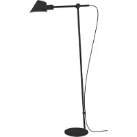 DFTP Stay Floor Applique de lecture Ø 15 cm Noir