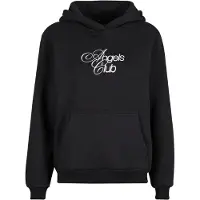 Miss Tee Sweat-shirt 'Angels Club' mauve / noir / blanc