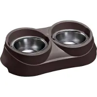 Ferplast Porte-écuelle double Duo Feed 1 plastique (40 cl)