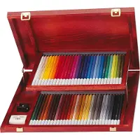 Stabilo Crayon pastel CarbOthello 1460-1 60 couleurs, coffret en bois (60x)