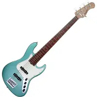 Sadowsky MetroExpress Vintage J/J Bass Morado Solid Sage Green Metallic basse électrique 5 cordes