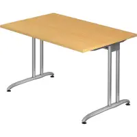 Hjh OFFICE PRO Bureau Bela 120 X 80 hêtre