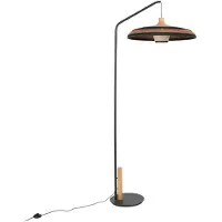 Forestier Lampadaire , Grass, Noir, Salon / séjour, Métal, Design