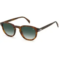 David Beckham Lunettes de soleil - - DB 1007/S - Monture ronde - Acétate Havana silver - 51 mm