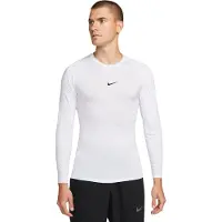 Nike T-Shirt fonctionnel 'Pro' noir / blanc