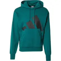 Adidas Sweat de sport 'ESSENTIALS BIG LOGO FRENCH TERRY' sapin / noir