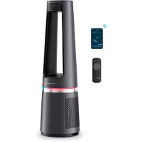 Rowenta Eclipse 3-in-1 QU5072F0 Purificateur + Ventilateur + Chauffage - 2 niveaux de filtration - Efficacité : jusqu'à 99 95%