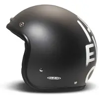 DMD Retro I Hate Everyone Casque Jet Mat/Noir/Blanc XL unisex