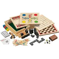 Philos Set de jeu en bois Compendium 10 - petit