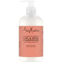 Shea Moisture Coconut & Hibiscus après-shampoing pour cheveux bouclés 384 ml