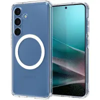 Spigen Coque Ultra Hybrid MagSafe Samsung Galaxy S25 Plus - Transparent