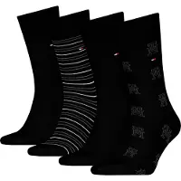 Tommy Hilfiger Giftbox 701232605 Socks 4 Pairs Noir EU 43-46 Homme