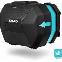 Shad SH38X Carbon Ensemble de valises latérales