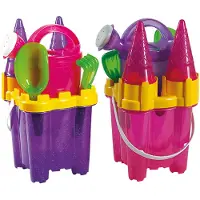 Simba Siva Toys 225167 Siva ''Sandeimerset Castle Glitter 7 Pcs.'' Multicolore
