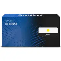 PrintAbout Toner compatible pour Kyocera TK-8305Y - Jaune