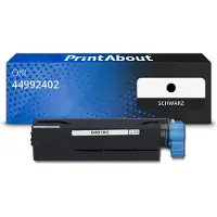 PrintAbout Toner compatible pour OKI 44992402 - Noir