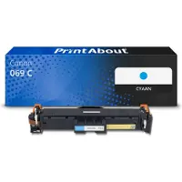 PrintAbout Toner compatible pour Canon 069 C - Cyan