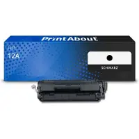 PrintAbout Toner compatible pour HP 12A (Q2612A) noir
