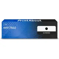 PrintAbout Toner compatible pour OKI 44917602 - Noir