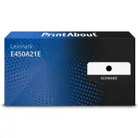 PrintAbout Toner compatible pour Lexmark E450A21E - Noir
