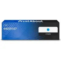 PrintAbout Toner compatible pour OKI 44059107 - Cyan