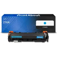 PrintAbout Toner compatible pour HP 216A (W2411A) - Cyan