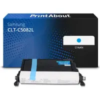 PrintAbout Toner compatible pour Samsung CLT-C5082L (SU055A) - Cyan - Grande capacité