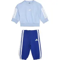 Adidas Essentials 3 Stripes Joggers Set Bleu 6-9 Months Enfants