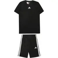 Adidas Ensembles de survêtement JJ1029 garcons - Noir - 5 / 6 ans