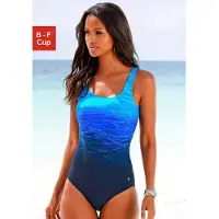 LASCANA Maillot de bain bleu / marine / aqua