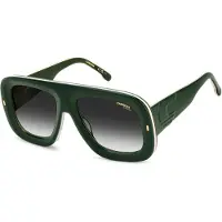Carrera FLAGLAB 18 GREEN/ DARK GREY SHADED 57/18/140 Lunettes pour femmes Lunettes de soleil