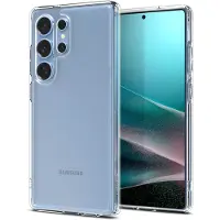 Spigen Coque Ultra Hybrid pour Samsung Galaxy S25 Ultra - Crystal Clear