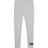 Puma Pantalon de sport 'Ess No. 1' gris clair / noir