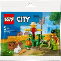LEGO Ferme City avec jardin et épouvantail - 30590